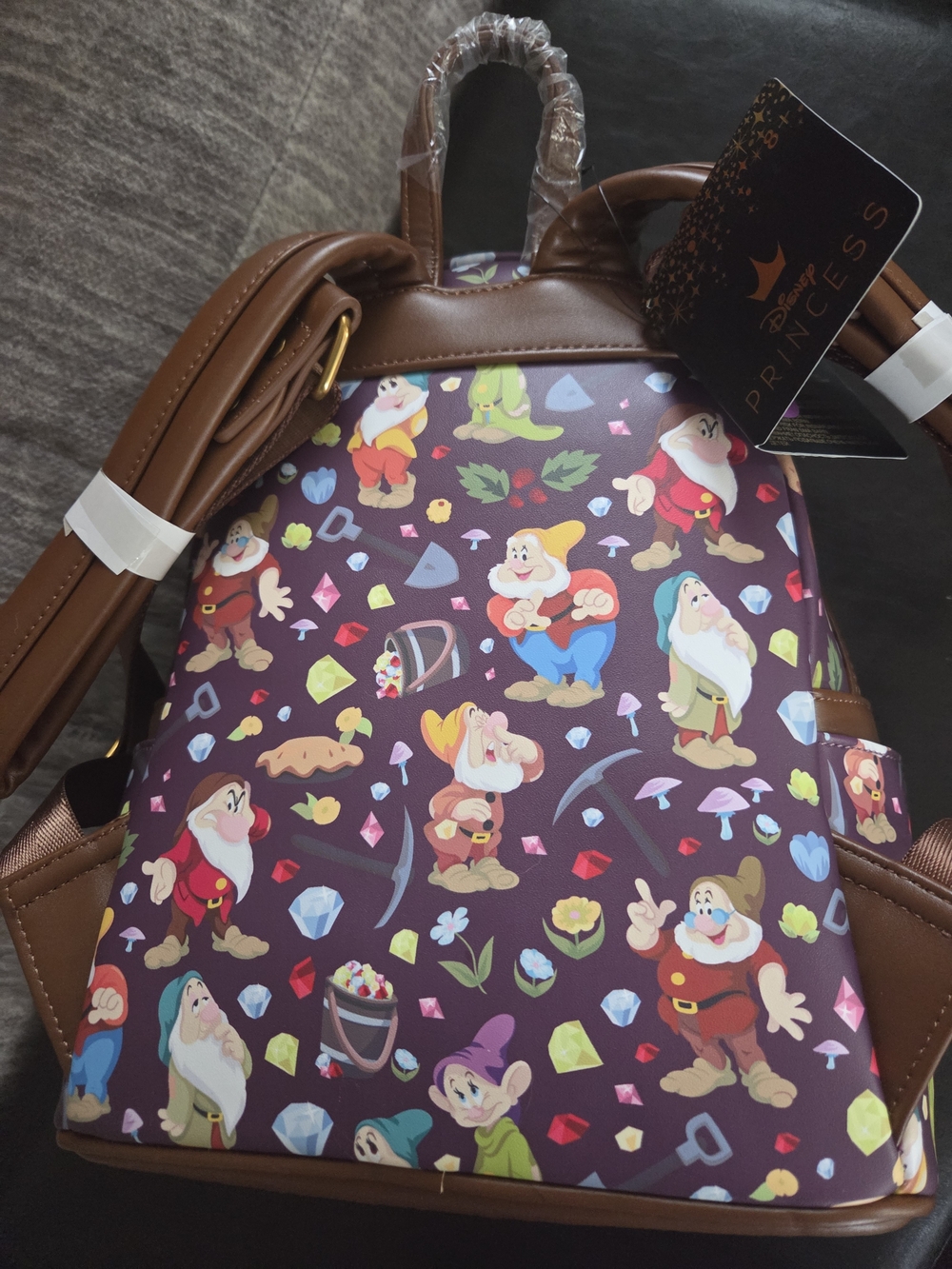 Loungefly Snow White & The Seven Dwarfs Mini Backpack - Picture 2 of 2